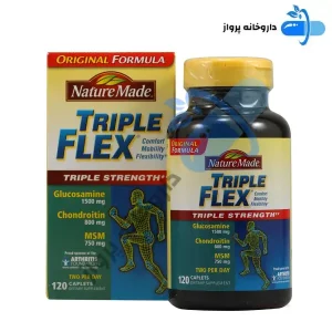کپسول تقویت کننده مفاصل نیچر تریپل فلکس
